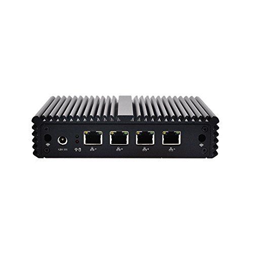 Kettop Firewall Mini Pc Mi19N with intel celeron J1900 X86 4G ram 32G SSD WIFI,4 Intel Gbe Ports,VGA,4 USB,as a firewall, LAN or WAN router, VPN appliance