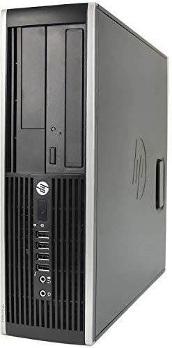 HP Elite 8300 Sff Quad Core 3.20GHz I5-3470 4Gb 250Gb Dvd WiFi di Windows 10 Professional Desktop Pc Computer (rinnovato) (Ricondizionato)