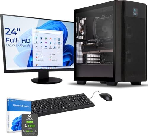 Sedatech Pack Workstation Pro • Intel i9-14900KF • RTX4060Ti • 64 Gb DDR5 • 2Tb SSD M.2 • Windows 11 • Monitor 24