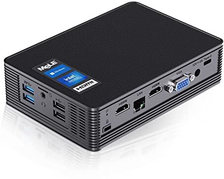 Mele Mini PC, QuieterHD3 Celeron N5105 16GB 512GB Windows 11 Pro Micro Computer, Piccolo Desktop Senza Ventola con Gigabit Ethernet WiFi 6, BT5.2 per Segnaletica Digitale Industriale Aziendale IoT