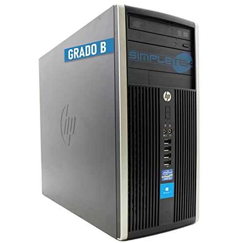 HP PC Desktop 6200 Pro MT Windows 11 Pro Core i3 Clock 3.10GHz 32GB RAM SSD 480GB   Interfaccia Seriale RS232 COM MCN DVD VGA DisplayPort Computer Fisso (Ricondizionato)