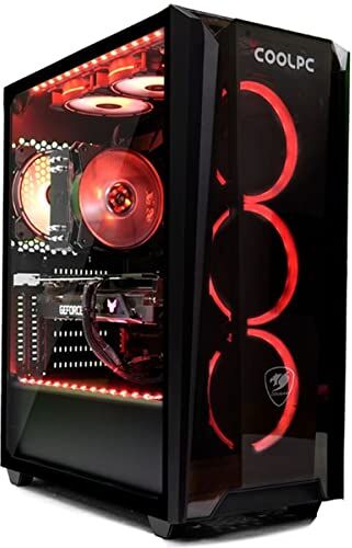 CoolPC PC da tavolo AMD Ryzen 5 5500U GEFORCE RTX 3060 OC LHR V2 12GB GDDR6 16GB 16GB DDR4 480GB SSD AMD Ryzen 5