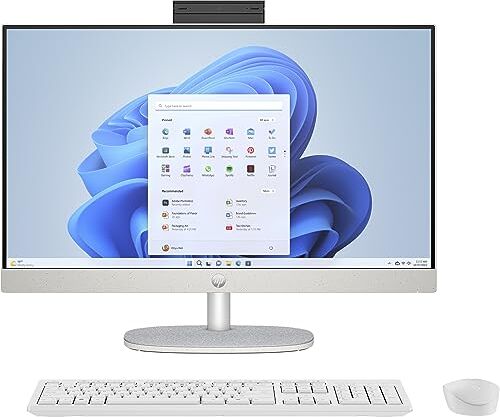 HP PC All-in-One   Display FHD da 23,8"   Intel Core i7-1355U   16 GB DDR4 RAM   1 TB SSD   Scheda grafica Intel Iris Xe   Windows 11 Home   Bianco