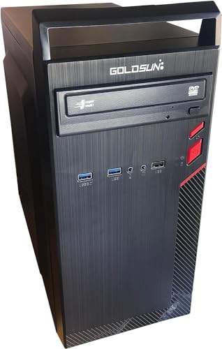 Generico Computer i7 GoldSun PC Fisso i7-4770 Ram16GB SSD512GB Masterizzatore DVDRW WifiPen Preinstallati Software Windows 11 Pro & Office 2019 Pro Plus