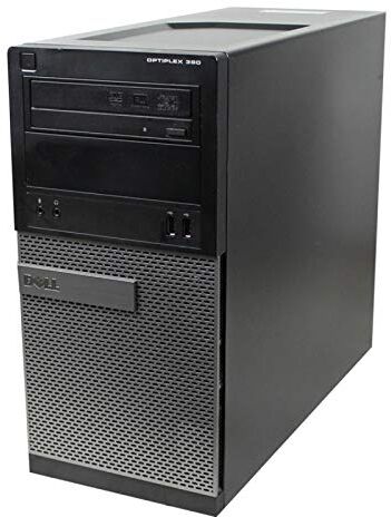 Dell PC Tower OptiPlex 390 MT G630 RAM 4 GB HDD 250 GB HDMI Windows XP Pro (ricondizionato)