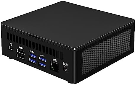 KingnovyPC 12th Gen 8K/4K HD Mini Gaming PC Intel i5 1240P Windows 11 Pro, 32GB DDR4 1TB Pcle4.0 NVMe, 2* USB3.0, 4*USB2.0, 2*HDMI 2.0, 1* DP, 1*Thunderbolt 4, Mini Desk Computer, Wifi6 BT5.2, VEST Mount