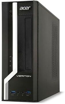 Acer PC Veriton X2631G SFF Intel I3-4130 RAM 16GB SSD 480GB W10 WiFi (ricondizionato)