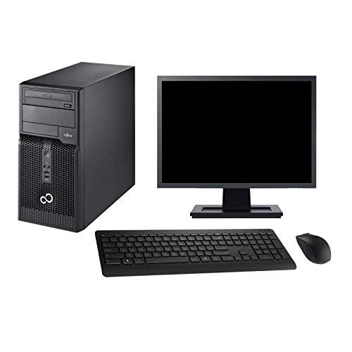 Fujitsu PC Tower P400 Schermo 19" Intel G630 RAM 4GB SSD 120GB Windows 10 WiFi (rigenerato)