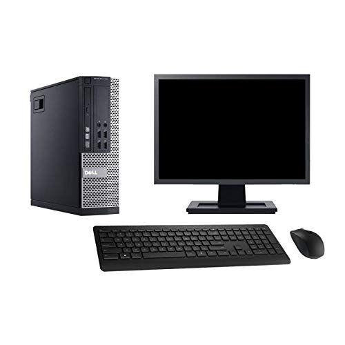 Dell PC 9020 SFF Schermo 19" Intel Core i3-4130 RAM 4GB SSD 240GB Windows 10 WiFi (rigenerato)