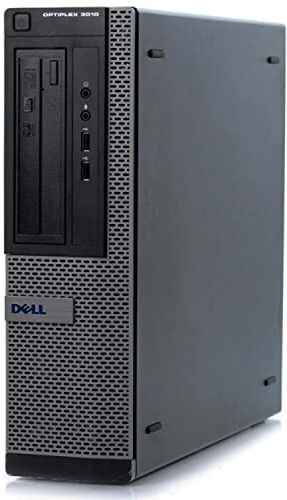 Dell COMPUTER DESKTOP SFF  Optiplex PENTIUM G645 2.9 GHz DDR3 HDMI VGA DVD-RW Windows 10 Pro workstation SmartWorking PC FISSO (Ricondizionato) (Senza Antenna WiFi USB, 8GB RAM SSD 120GB)