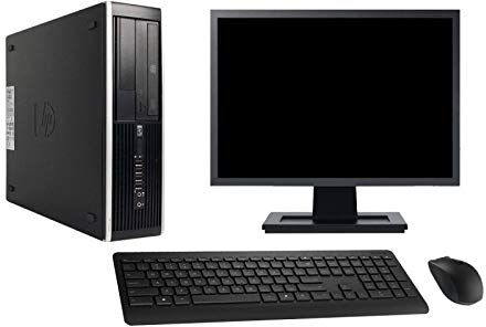 HP PC 8100 SFF Schermo 27" Core i5-650 RAM 16GB Disco 250GB Windows 10 WiFi (ricondizionato)