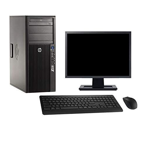 HP PC Tower Z210 Schermo 27pollici Intel i7-2600 RAM 32Go SSD 120Go Windows 10 Wifi (Ricondizionato)