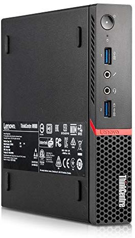 Lenovo ThinkCentre M900 Tiny USDT Intel Quad Core i5 256 GB SSD HDD 8 GB di memoria Windows 10 Pro incl. W-LAN Desktop Computer Mini PC (ricondizionato)