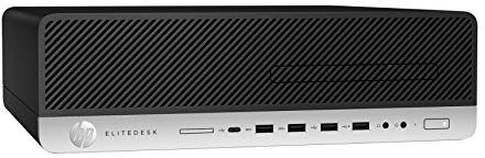 HP EliteDesk 800 G3 SFF Intel Quad Core i5 256 GB SSD HDD 8 GB memoria Windows 10 Pro DVD Drive Desktop Computer Mini PC (ricondizionato)