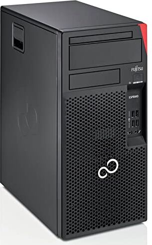 Fujitsu Esprimo P558 Tower PC Computer Desktop, CPU Intel Core i5-8400, Memoria Ram 16GB DDR4, Disco SSD 480GB, Sistema Operativo Windows 11 Pro + pacchetto Office 2021 (Ricondizionato)