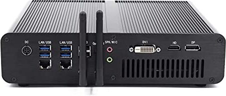 VENOEN Mini PC with GTX 1050Ti GDDR5,Gaming Desktop Computer,Intel Core i7 7920HQ/7820HK,Windows 10 Pro,16G DDR4/512G NVME SSD,HDMI 2.0/DP/DVI 3 Display,WiFi AC,BT 5.0