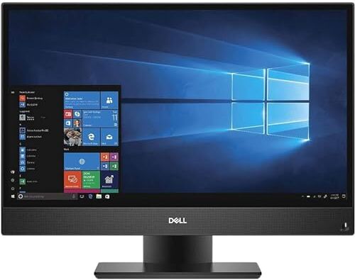 Dell OptiPlex 5260 AIO PC Computer All-In-One 21.5" Intel i5-8400 Ram 8GB SSD 240GB Webcam Windows 11 Office 2021 (Ricondizionato)