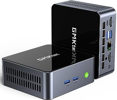 GMKtec Mini PC Intel Core i7-11390H 16GB DDR4 1TB M.2 SSD Gaming Desktop Mini Computer