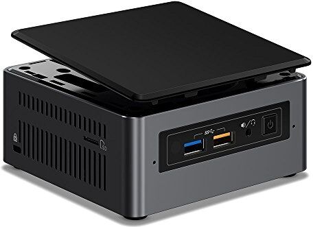 Intel NUC7I7BNH Desktop PC Barebones ( Core i7-7567U, 2,5" HDD/SSD + M.2 SATA/PCIe SSD), negro