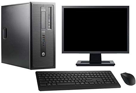 HP PC Tour Prodesk 600 G1 Schermo 19" i7-4770 RAM 32Go Disco 2To Windows 10 WiFi (Riconfezionato)