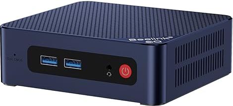 Beelink Mini PC, EQ12 Intel 12th Gen N100(fino a 3,4 GHz) 4C/4T, Mini Computer 16 GB DDR5 RAM 500 GB SSD, Desktop PC Triple Display USB-C&Dual HDMI 4K 60Hz/Dual 2.5 Gbps LAN/WiFi6/BT5.2