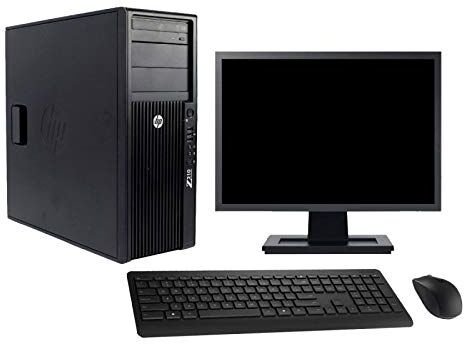 HP PC Tower Z210 Schermo 22-inch Intel i3-2100 RAM 16Go Hard Disk 1to Windows 10 WiFi (Ricondizionato)