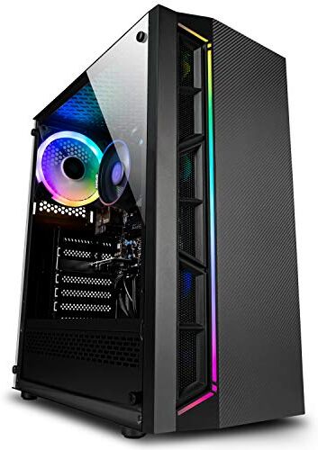 Vibox VI-45 PC Gamer AMD Ryzen 3200GE Processore 4GHz Radeon Vega 8 Graphiques 16Go RAM 2To HDD 240Go SSD Windows 11 WiFi