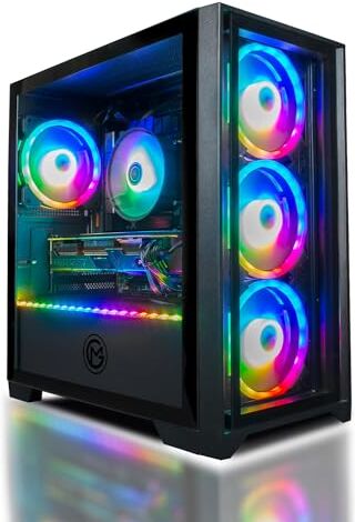 GameMachines Trinity Gaming PC Raffreddamento ad acqua Intel® Core™ i7 13700KF NVIDIA GeForce RTX 4070-2000GB M.2 SSD 32GB DDR4 WLAN Win 11 Pro