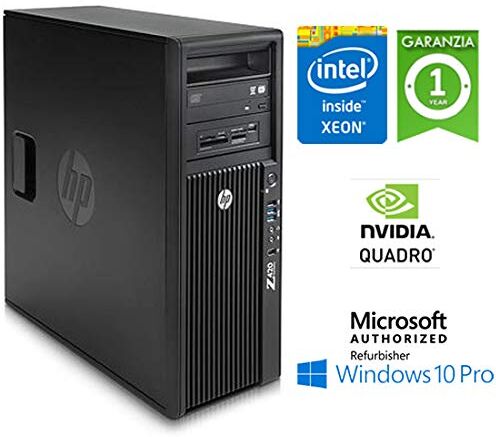 Workstation HP Z420 Xeon HEXA Core E5-1660 v2 3.7GHz 32Gb 256Gb SSD QUADRO K4000 2Gb Windows 10 Professional