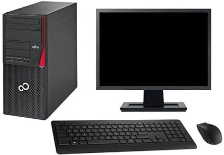 Fujitsu PC Tower P756 Schermo 27" Intel G4400 RAM 8GB Disco 500GB Windows 10 WiFi (Ricondizionato)