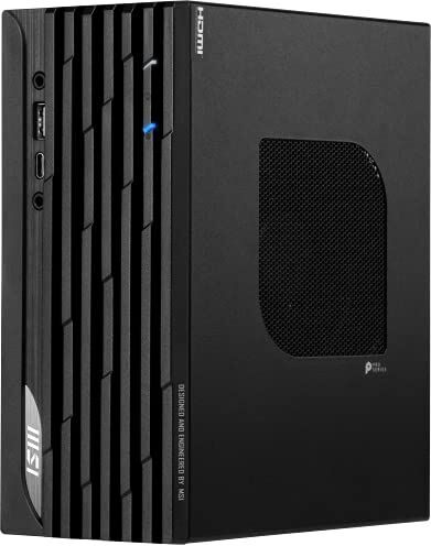 MSI PRO DP20ZA 5M-050EU Mini PC, CPU AMD Ryzen 7 5700G (3.80GHz, 8-Core) RAM 8GB DDR4 (fino a 3200 MHz), SSD M.2 256 GB, HDMI, DP, USB 3.2, Type-C, WIFI 6, Bluetooth 5.2, VESA, Windows 11 Pro