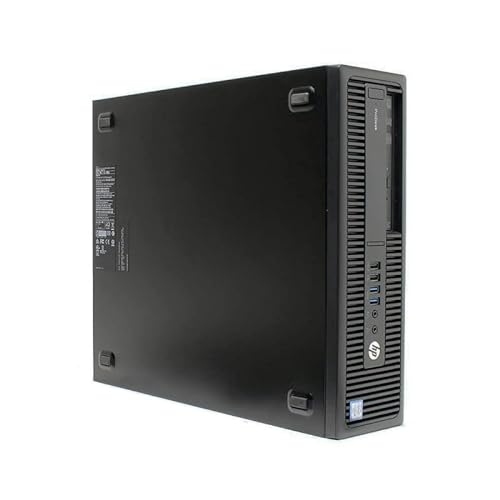 HP PC DESKTOP COMPUTER FISSO ProDesk 600 G2 i3 6100 3.7GHz SERIALE RS232 PARALLELA COM Windows 10 PRO Aziendale SmartWorking Ufficio Gaming Grafica (Ricondizionato) (GT 710 1GB DDR3)
