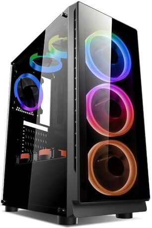 VIST PC Gaming Ryzen 5 3600 Ram 16GB AMD RX 580 SSD 1TB m.2 Windows 10 Pro