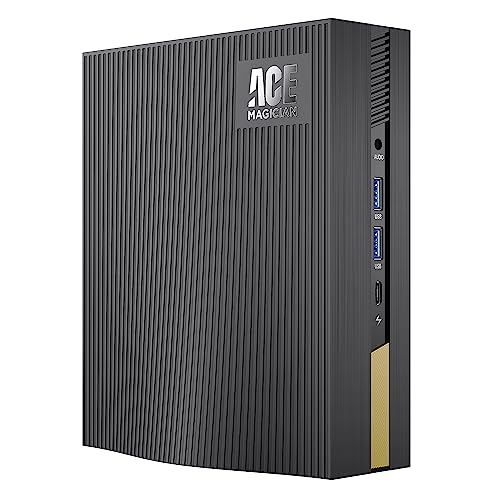 ACEMAGICIAN AD15 Mini PC,Ιntel 12th 12450H【Beats I7-11390H】,Fino a 4,4 GHz (8C/12T), Mini Desktop Computer W-11,16GB DDR4 RAM 512GB M.2 2280 NVME SSD, Triplo Output 4K Typ-C,Business PC