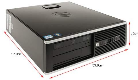 HP 8200 ELITE PC SFF i5-2400/4GB/250GB/DVD/WIN7 PRO Computer (Ricondizionato)