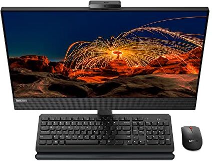 Lenovo ThinkCentre M90a Gen 3 Intel® Core™ i5 60,5 cm (23.8") 1920 x 1080 Pixel 8 GB DDR4-SDRAM 256 GB SSD All-in-One workstation Windows 10 Pro Wi-Fi 6E (802.11ax) Nero