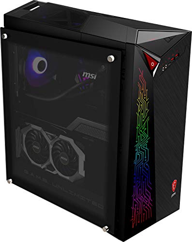 MSI MEG Infinite X 10SF-692DE Desktop (Intel Core i9-10900KF, RTX 2080 Ti VENTUS GP, 2TB SSD + 3TB HDD, 64GB DDR4, Windows 10 Pro)