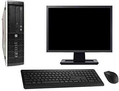 HP PC Compaq Pro 6300 SFF Schermo 22pollici i7-3770 RAM 16 GB SSD 960 GB Windows 10 WiFi (Ricondizionato)