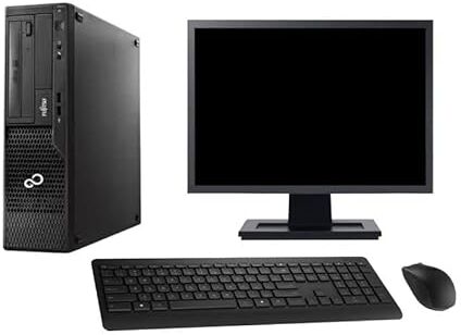 Fujitsu PC  E510 DT Schermo 22" Pentium G2020 RAM 8 GB, disco 2TB Windows 10 WiFi (ricondizionato)