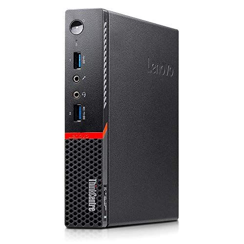 Lenovo ThinkCentre M900 Tiny Business PC (i5 6500T 2.5GHz, 8GB, 256GB SSD, HD Graphics 530) + Win 10 (Ricondizionato)