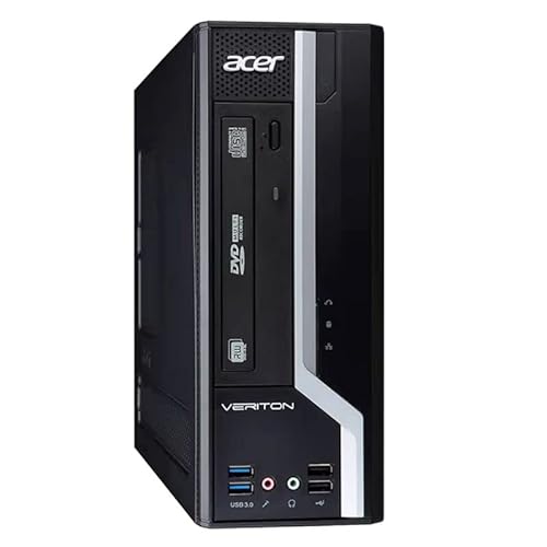 Acer PC Veriton X2630G SFF Intel i3-4130 RAM 8GB Hard Disk 1TB Windows 10 WiFi (ricondizionato)