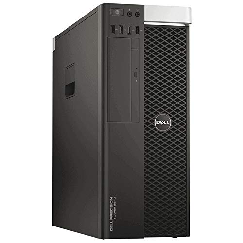 Null DELL T5810 Workstation Tower, Intel Xeon E5-1620 V3, 16GB DDR4, 256GB SSD DVD NVIDIA QUADRO K2000, Windows 10 Pro (Ricondizionato Certificato)