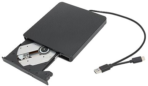 Bewinner Masterizzatore Dvd Esterno, USB 3.0 Tipo C CD Dvd unità Ottica Masterizzatore USB C Slim, Masterizzatore Dvd CD Rom Portatile per PC Desktop Laptop per 10/8/7 (#1)