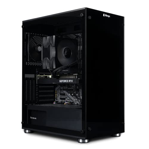 NitroPC PC Work Pro Bronze   Workstation (Intel i7 12700 12/20 4.9GHz, GTX 1660 S 6GB, RAM 16GB, M.2 512GB + HDD 1TB, Windows 11, Wifi) Computer da lavoro e ufficio