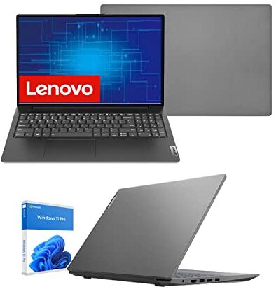 Lenovo Notebook Portatile  Ryzen 5 5625u Fino 4,3GHz Display 15.6" FHd, Ssd M.2 1256Gb, Ram 16Gb Ddr4, Hdmi, Wifi, Bluetooth, Usb3.0, Windows 11 Pro, Open Office