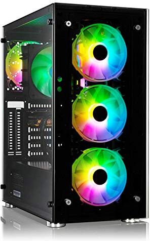 Memory PC Gaming Upgrade PC Intel i9 13900K 24x 5.80 GHz Turbo, 32GB RAM, RTX 3080 10GB con custodia per videogiocatori RGB con finestra in vetro