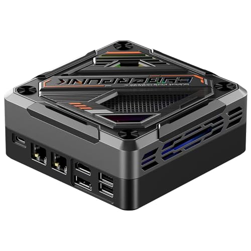 KingnovyPC Mini PC Windows 11, AMD Ryzen 7 7840HS Mini Computer, up to 5.1 GHz, 32GB DDR5 RAM 512GB Mini Desktop PC with 4K Triple Display, HDMI, USB3.2, RJ45, WiFi 6 BT5.2