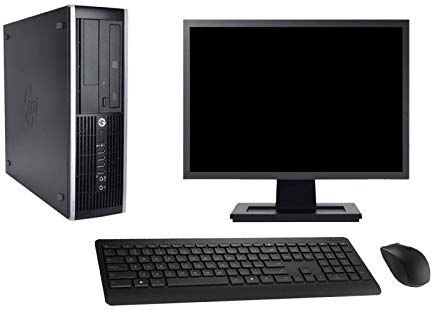 HP PC 8200 Elite SFF Schermo 19 Intel i5-2400 RAM 16 GB SSD 120gb Windows 10 Wifi (Ricondizionato)