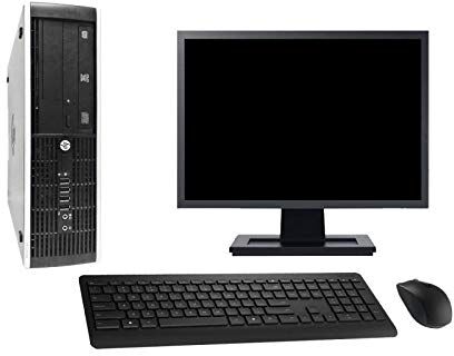 HP PC 8300 SFF Schermo 27" Intel i7-3770 RAM 16Go Disco 250Go Windows 10 WiFi (Riconfezionato)