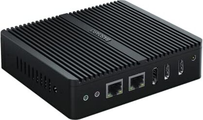 BASOARO Mini Computer Windows 11 Pro, PC Industriale, Alder Lake N100, 16GB RAM 1TB SSD, Gigabit LAN, 1*DP, 2*HD, Display 4K, 2 RS232 COM, BT 4.2, WiFi Dual Band, Supporto Mini PC Linux, Ubuntu